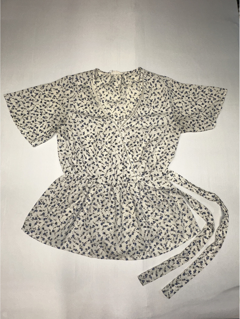 Sienna Sky Womens Floral Blouse Small